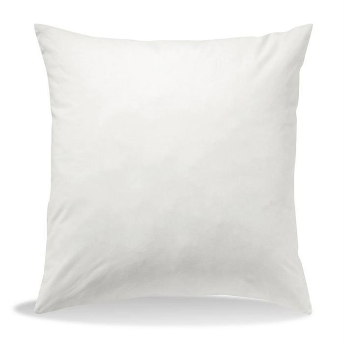 Oreiller bambou 60x60cm blanc TOUT SIMPLEMENT