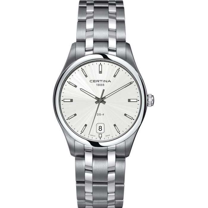 Certina DS-4 Big Size C022.610.11.031.00 Montre-Bracelet pour hommes Plat & léger