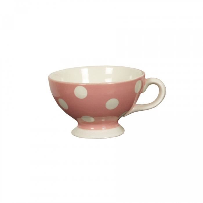 Mini jumbo pois 30 cl rose - Déjeuner Sur L'herbe Rose
