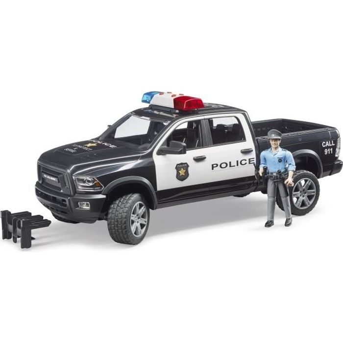 BRUDER Véhicule de police RAM 2500 - Pour enfant Garçon