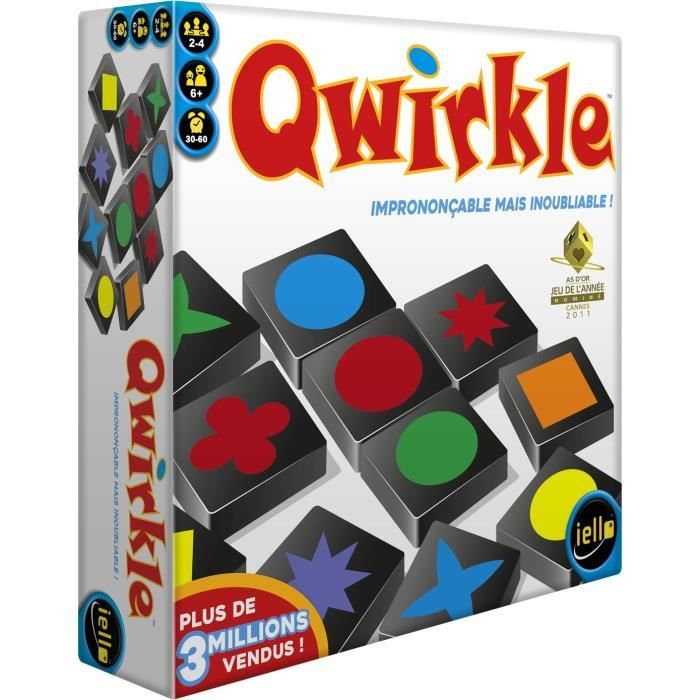 Qwirkle - Jeu de société familial - Dès 6 ans - IELLO