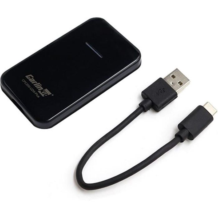Boîtiers Carplays sans fil Carlinkit applicables à la voiture Changement câblé en module Carpaly sans fil Navigation USB Connexion