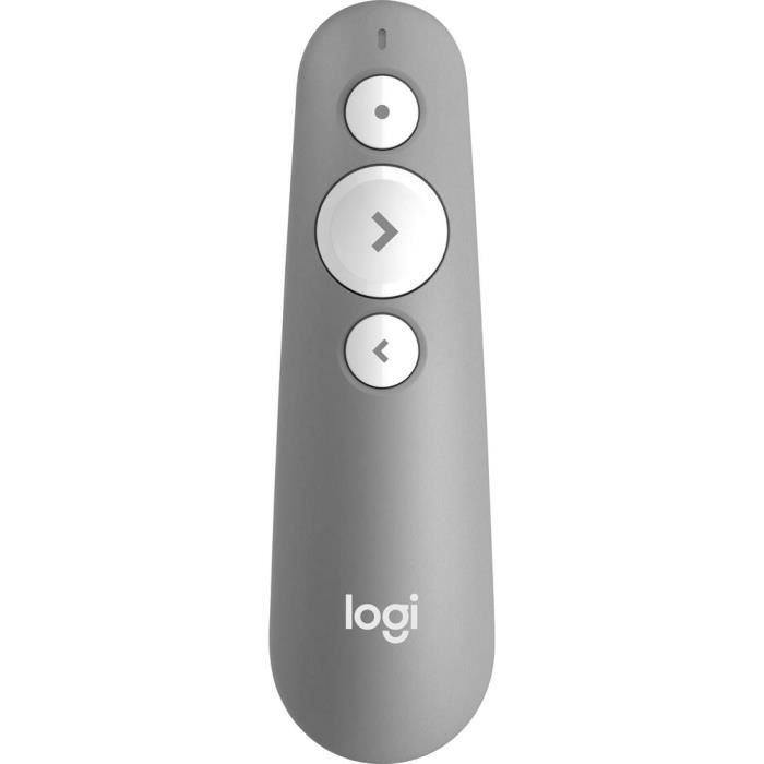 LOGITECH - Télécommande de présentation R500 laser MID -Gris