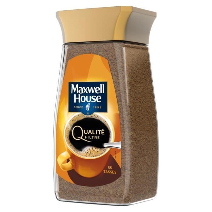 MAXWELL HOUSE - Qualité Filtre 100G - Lot De 3