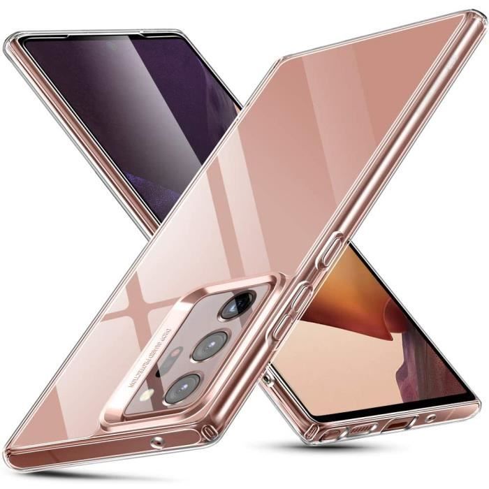 coque galaxy note 20 silicone transparent antichocs