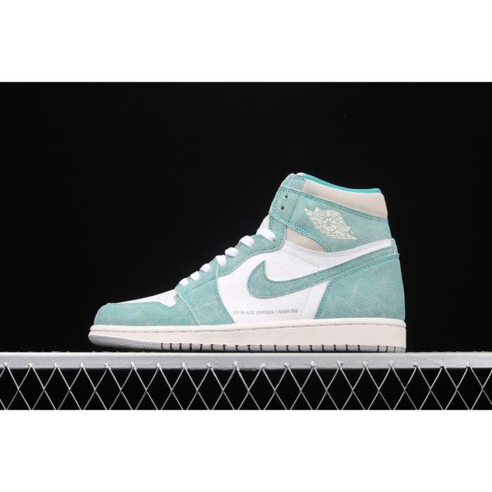 Air Jordan 1 -Neutral Grey- AJ1 Joe 1 Lake Blue Classic Retro High Top All-match Culture Basketball Chaussures