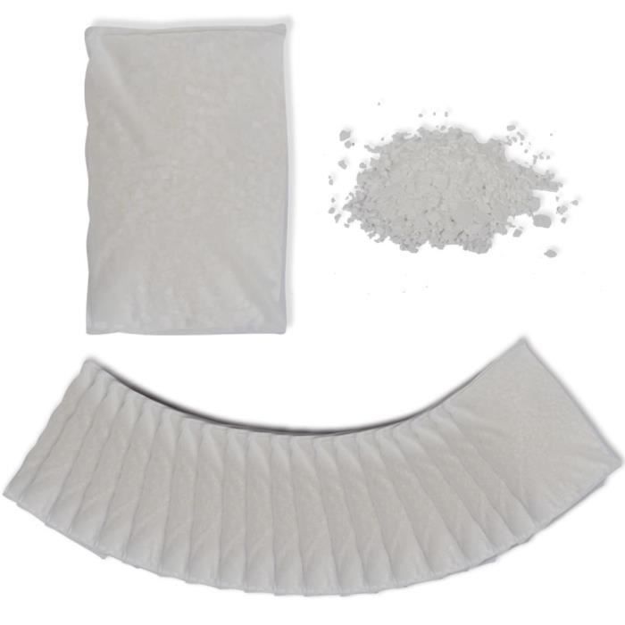 20 x 1 kg Sachet de recharge Absorbeur D'humidité Déshydratant chlorure de calcium