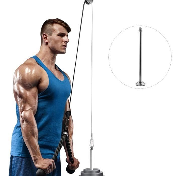 1pc Weight Loading Dumbbell Bars Weight-bearing Pin Lifting Bar barre - haltere - poids fitness - musculation