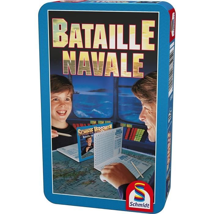 Bataille navale - Jeu de poche - SCHMIDT AND SPIELE