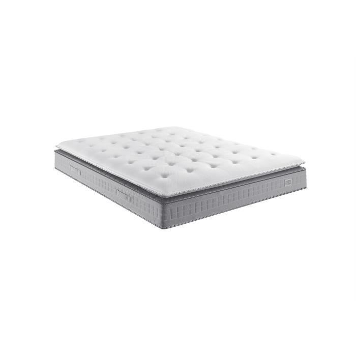Matelas Simmons 651 ressorts ensachés surmatelas intégré SW5 140x200