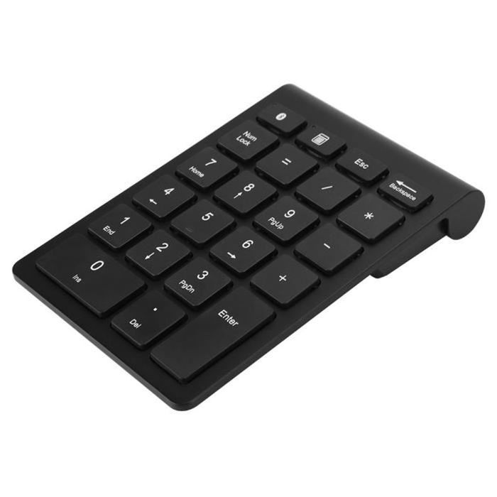 Pavé Numérique Sans Fil WADAKADA 22 Touches - Rechargeable, Touches Rondes, Rose, Pour PC