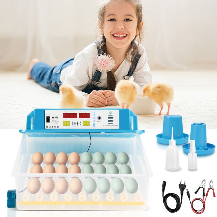 Meilleurs prix pour Tubiaz Couveuse Incubateur pour 64 oeufs de poule avec fenêtre d'observation INCUBATEUR