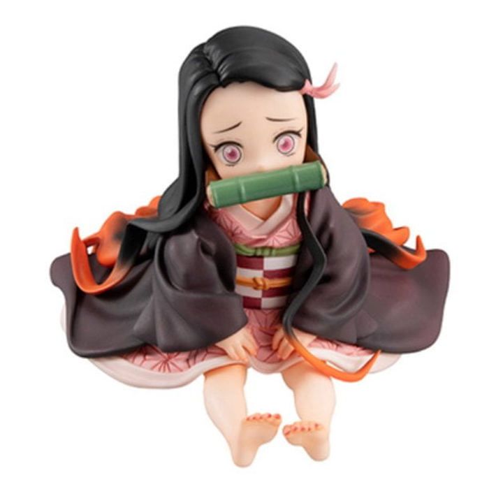 Statue Kamado Nezuko Démon Slayer - Figurine Anime 31cm Collection - Modèle Combat Détails Main