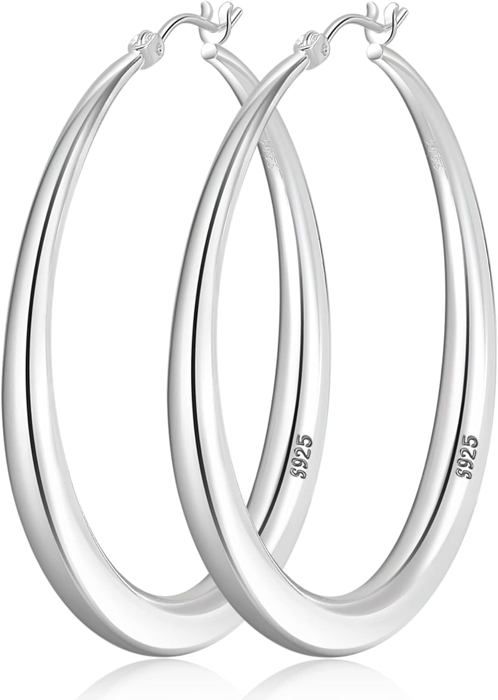 Créoles Femme Taille Multiple Chriscoco Boucles D'oreilles Créoles - Foto 9