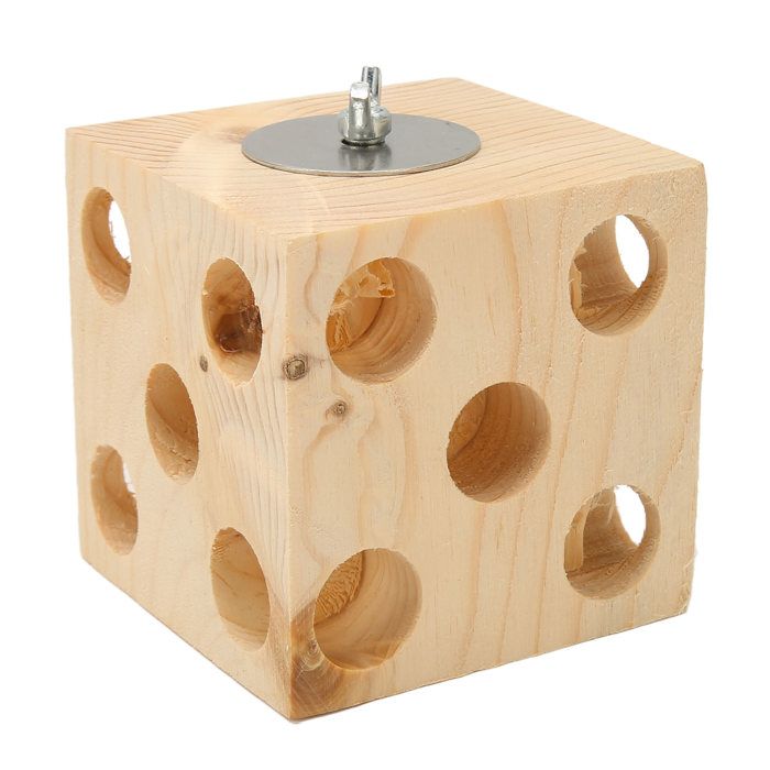 Comparer les prix de Jouet à mâcher en bois - MARQUE - Bloc de recherche de nourriture - Beige - Pour perroquets et oiseaux