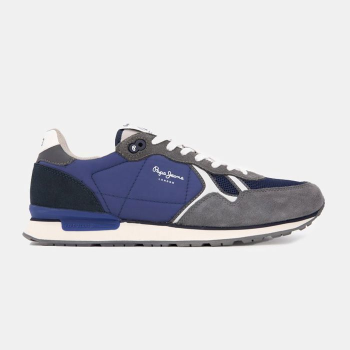 Pepe Jeans Baskets basses suédine mud bro à lacets Homme PEPE JEANS
