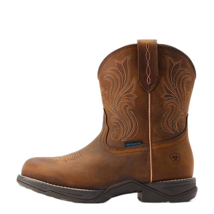 Bottes western bout rond femme Ariat Anthem Toe II - glazed brown Bottes western bout rond femme Ariat Anthem Toe II - glazed brown