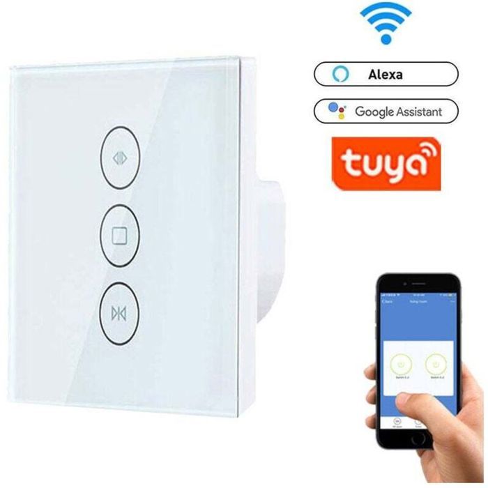 Interrupteur connecté pour volet roulant - PZCC - Compatible Alexa ...