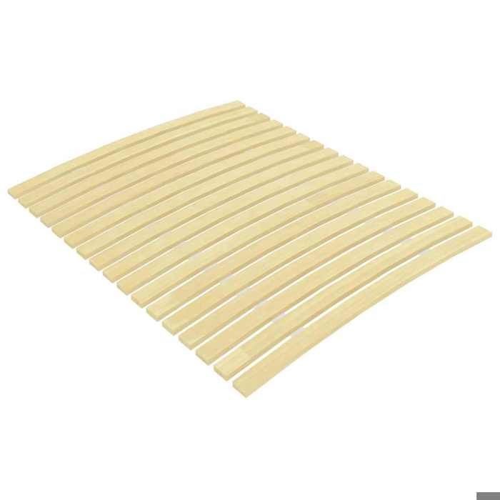 vidaXL Latte rechange sommier 17 lattes 100x200 cm kit remplacement soutien durable literie pratique économique