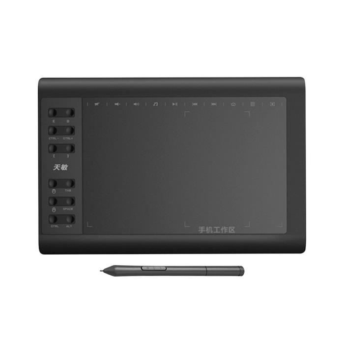 Tablette Graphique XP-PEN Deco LW Bluetooth 10x6 Pouces - Stylet X3 8192 Niveaux