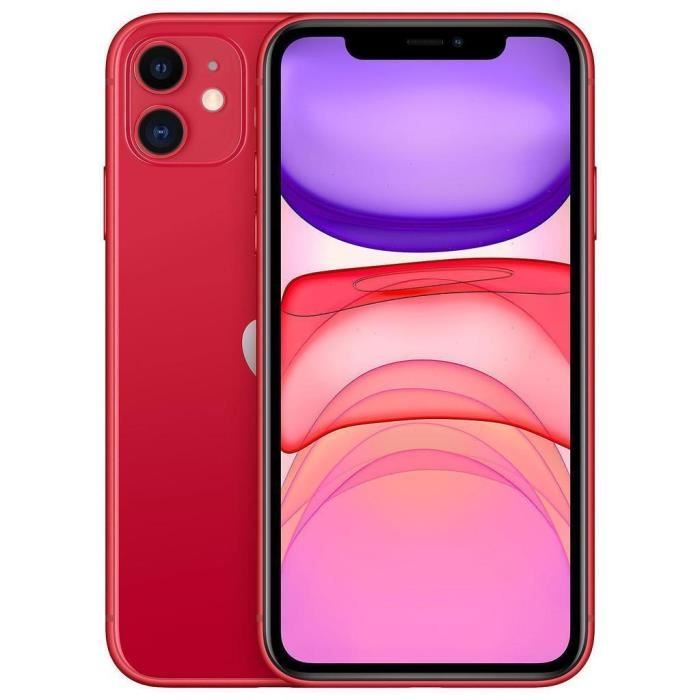 APPLE iPhone 11 64 Go Red - Reconditionné - Très bon état