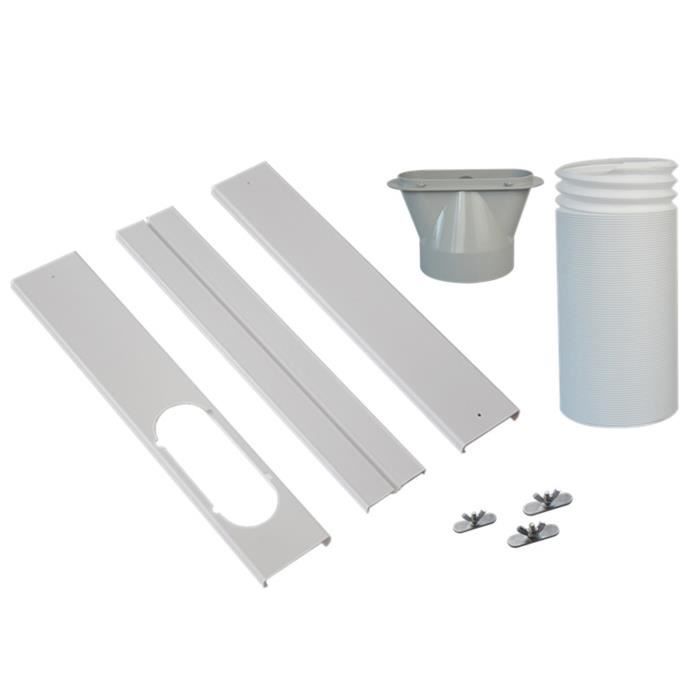 Kit Fenêtre Pour Climatiseur Portable - Tuyau D'évacuation Unique - Marque Kifiray - Neuf
