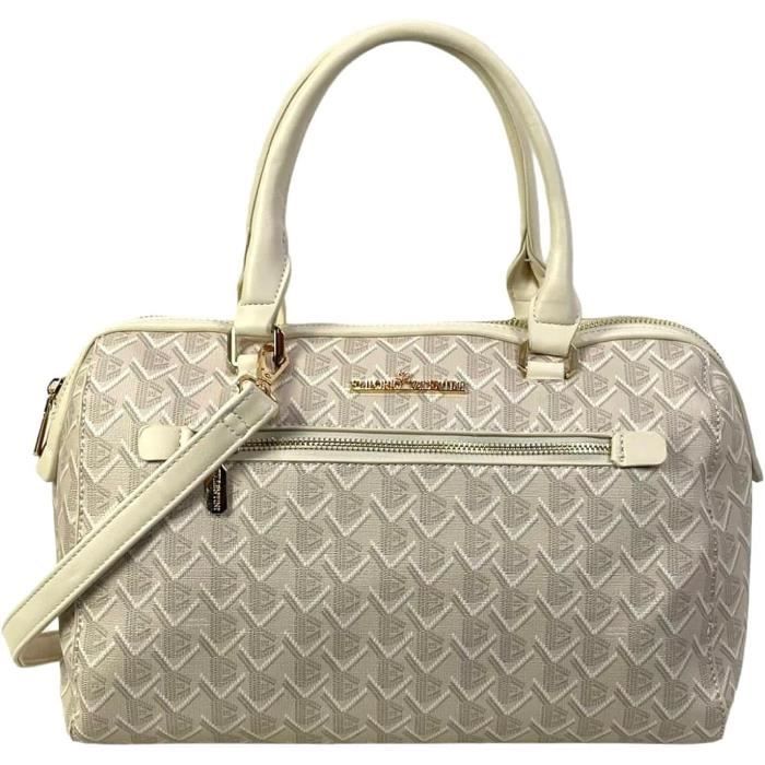 Sac Main Bowling Pour Femme Similicuir Pu Avec Imprim Lettres