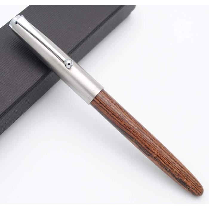 Jinhao 5000 Stylo Plume Dragon Chinois, Couleur Grise, Pointe Moyenne 18 Kg, Stylo à Encre De Luxe