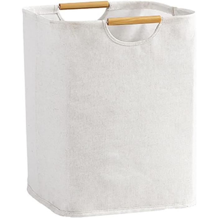 Panier Shopping Osier Naturel FIVE - 4 Anses 36cm | Sac Course Écolo