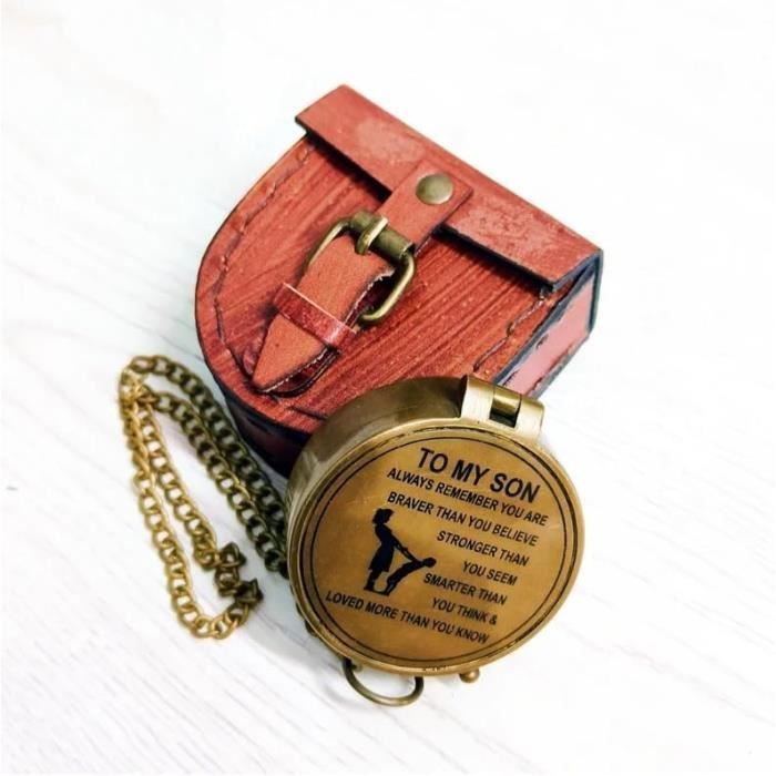 LOT DE 3 Boussoles De Poche De Collection Vintage Marine Laiton Bouton