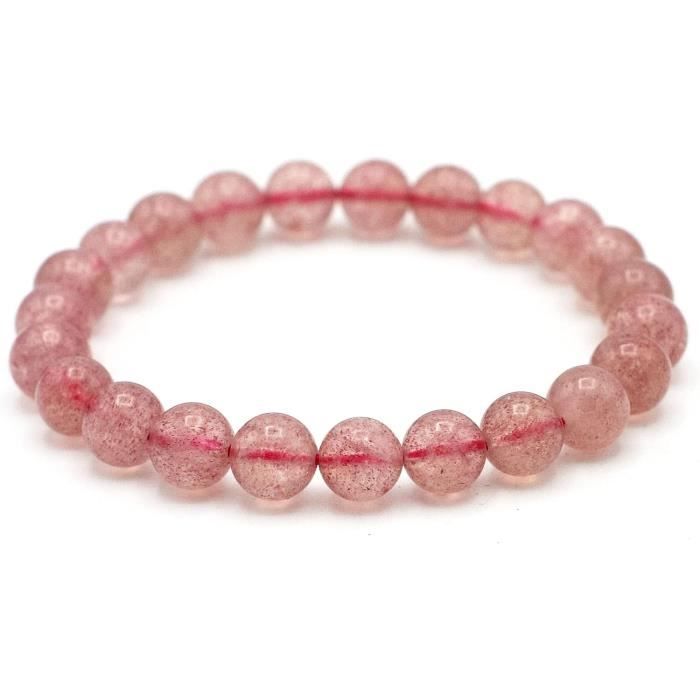 Bracelet En Pierres Naturelles 8mm - Création Artisanale Française - Plus De 80 Modèles - Miracles Minéraux