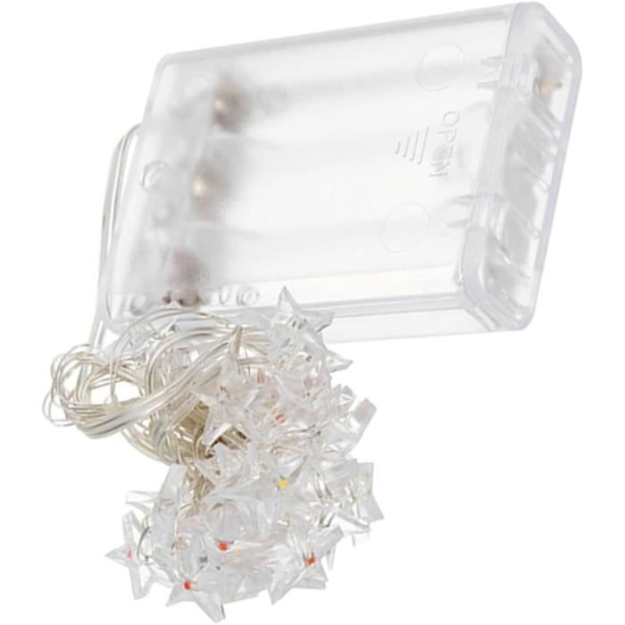 Chaîne 30 Guirlande Lumineuse Étoile Lumière Décorative Guirlande