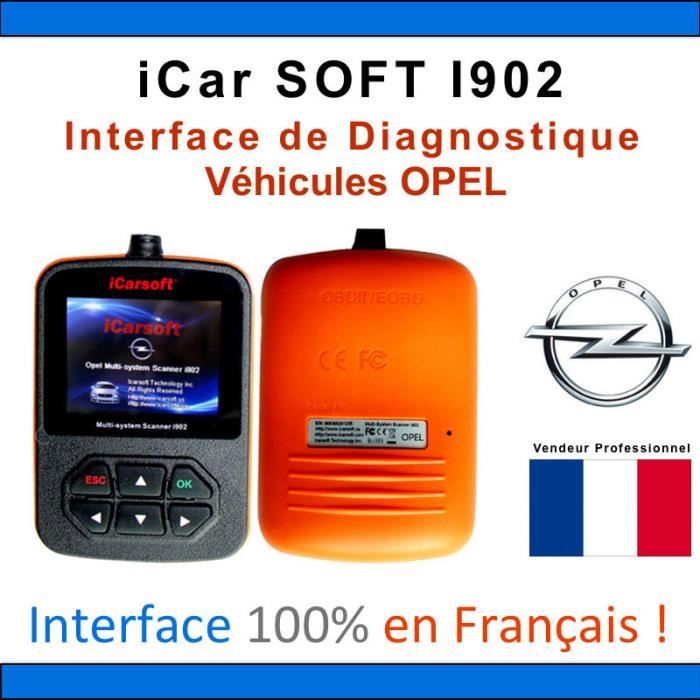 Icarsoft i902 для opel