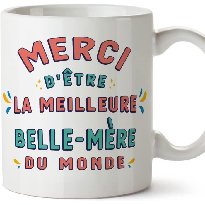 LI-Tasses pour BELLE-MÈRE - En Français - Cadeau original pour
