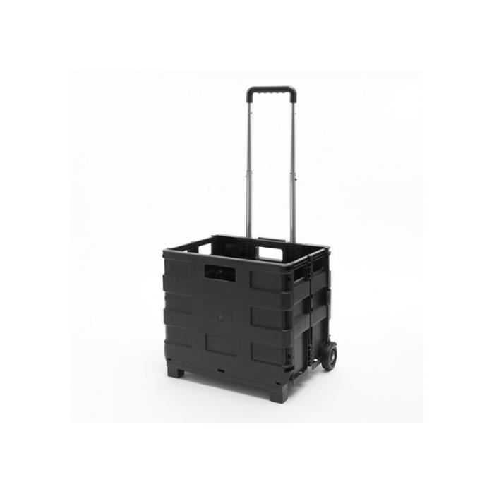 Chariot Pliable 6 Roues Pour Sac à Dos Et Cartable - Réglable En Hauteur (43/66/90 Cm)