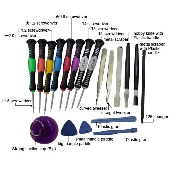 Kit Outils Tournevis Pour Réparation IPhone 4S Et Autres - 11 Pièces - Neuf - Compatible Apple