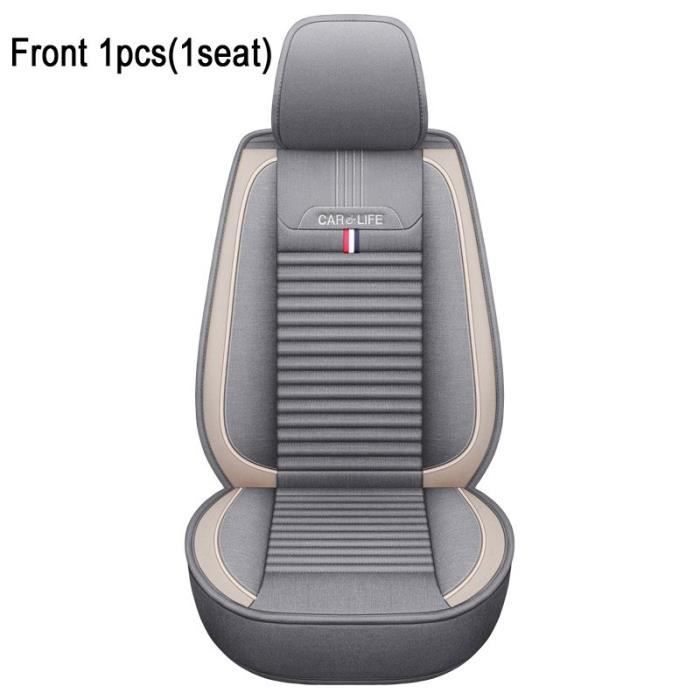 Housses De Siège Universelles Pour Peugeot - 5 Pièces - Cuir Nappa - Compatible Airbag