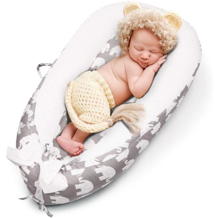 Babynest Cocon 50x90 cm, double face, 100% coton, coussin matelas, nid de  lit bébé, doudou, lit pour bébé et nourrisson, cododo, 555 - Cdiscount  Bagagerie - Maroquinerie