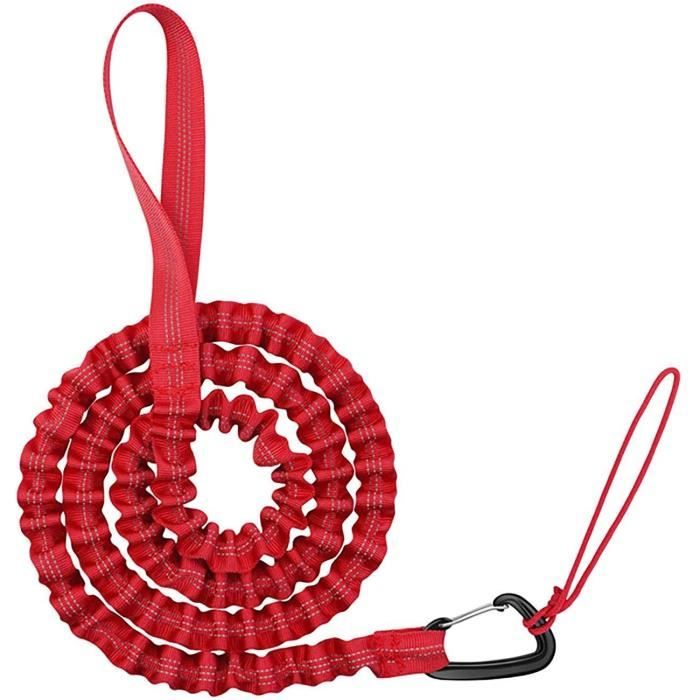 Corde De Remorquage Portable Pour Vélo - Longueur Réglable 2-2.5m - Charge 120kg
