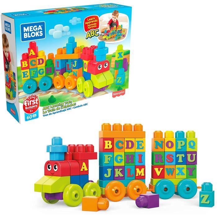 Blocs de construction en bois pour enfant - Jeu de 60 pièces Janod