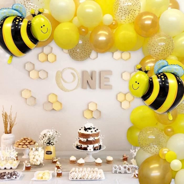 Ballons joyeux abeille en Latex, costume, thème d'abeille, jouet pour  enfants, fournitures de fête d'anniversaire, réception-cadeau pour bébé -  AliExpress