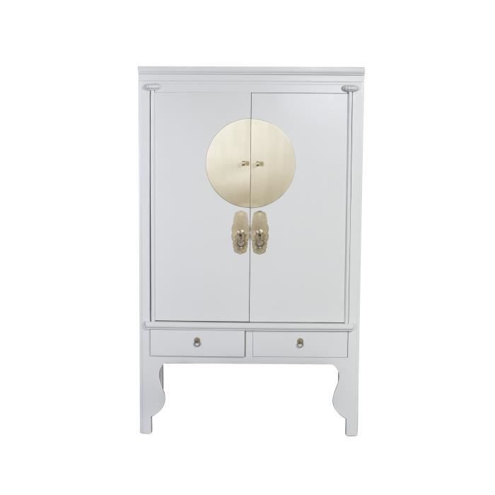 Fine Asianliving Armoire De Mariage Chinoise Moonshine Greige