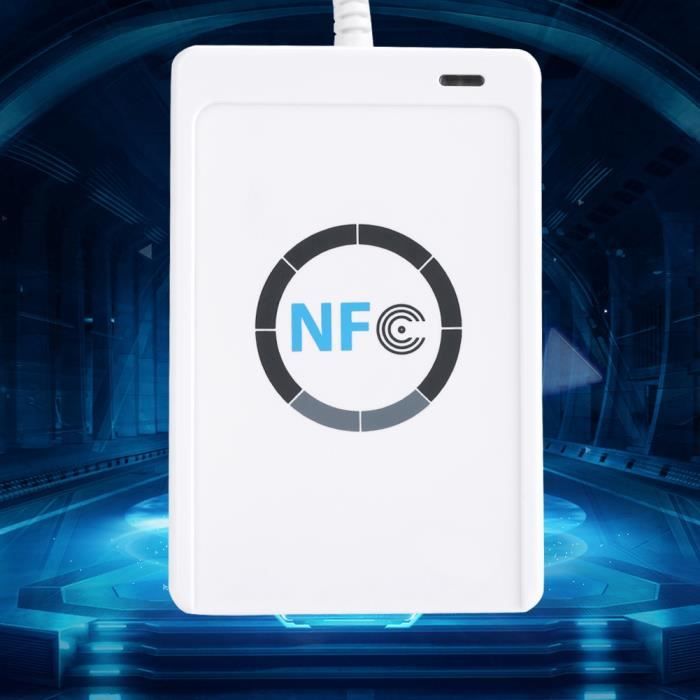 Lecteur De Carte IC Lecteur/graveur NFC ACR122U ISO 14443A/B Logiciel Gratuit 