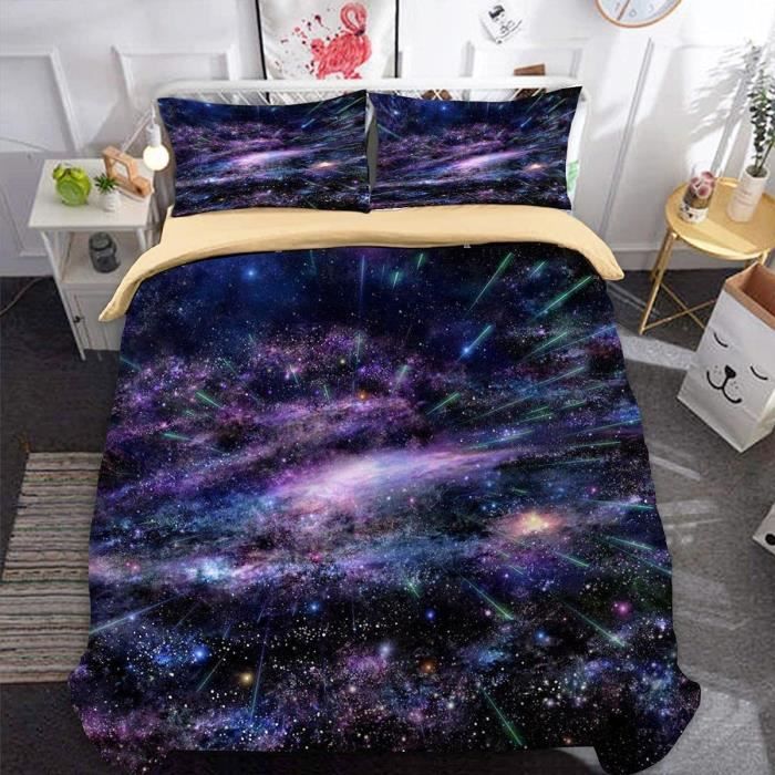 Parure De Lit Genshin Impact Hu Tao - Housse De Couette + Taies - Impression 3D - Microfibre - Single/Double/King