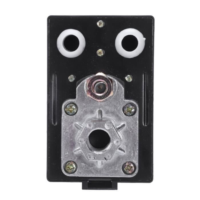 Pressostat Compresseur Air 380V 3 Phases - G1/4 125PSI | Pièce Détachée Compresseur Industrielle
