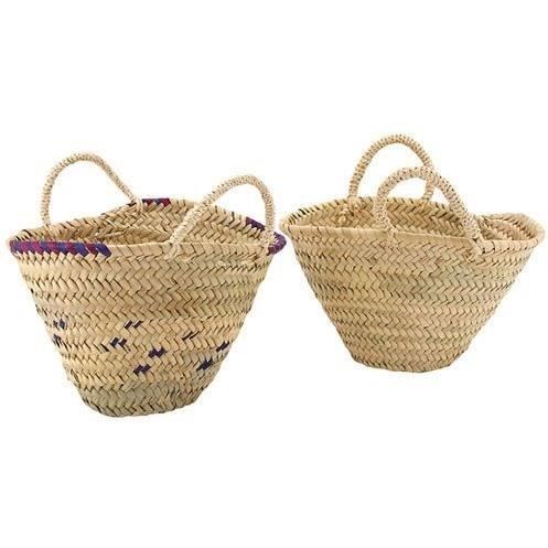 Couffin palmier - AUBRY GASPARD - Enfant environ 30 cm - Modèle assorti