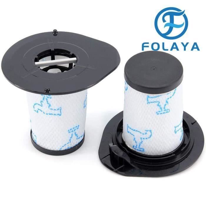 Kit De 5 Filtres Pour Aspirateur Balai Rowenta X-Force Flex 11.60, 12.60, 14.60, 15.60 – Remplace ZR009007 Et ZR009008