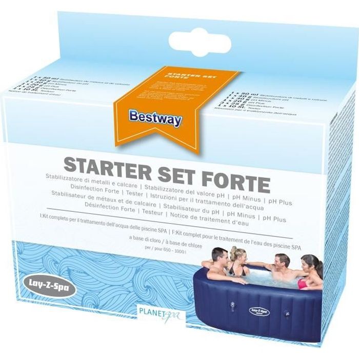 BESTWAY Kit de traitement de l'eau spa