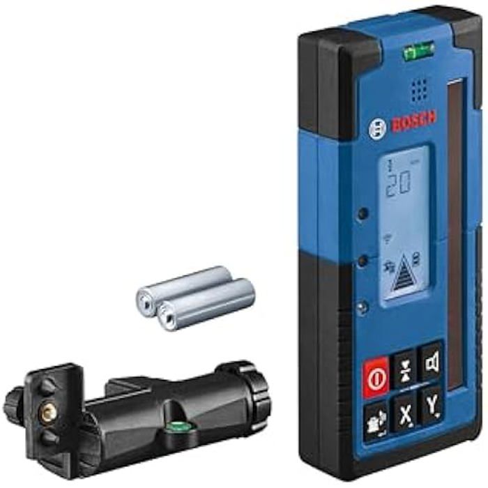 Cellule de réception laser BOSCH PROFESSIONAL LR 60 Portée jusqu'à 300 IP67 Support RB 60 inclus