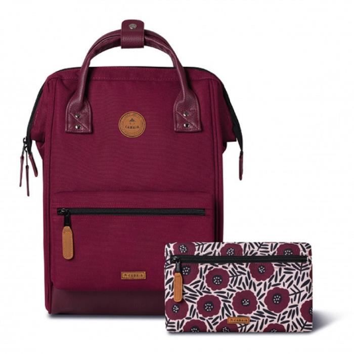 Sac à dos - Cabaïa - Large Adventurer - Rouge - 25L - 2 poches interchangeables Sac à dos - Cabaïa - Large Adventurer - Rouge - 25L - 2 poches interchangeables
